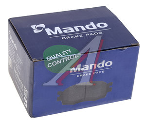 Изображение 3, MBF015497 Колодки тормозные FIAT Punto, Panda (94-) передние (4шт.) MANDO
