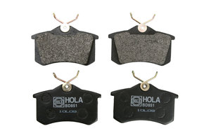 Изображение 3, BD851 Колодки тормозные VW Bora (98-05) задние (4шт.) HOLA