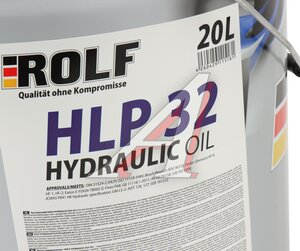 Изображение 2, 322481 Масло гидравлическое HYDRAULIC HLP 32 20л ROLF