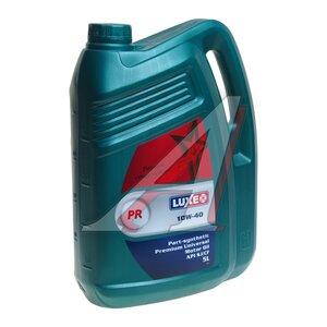 Изображение 1, 30492 Масло моторное SUPER SJ/CF 10W40 п/синт.5л LUXE