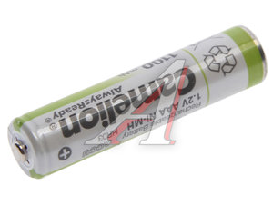 Изображение 2, NH-AAA1100BP2 Батарейка AAA HR03 1.2V аккумулятор Ni-MH 1100mAh блистер 2шт. (цена за 1шт.) CAMELION