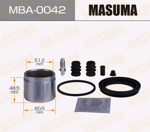 Изображение 1, MBA-0042 Ремкомплект суппорта MITSUBISHI Pajero (06-) переднего с поршнем MASUMA