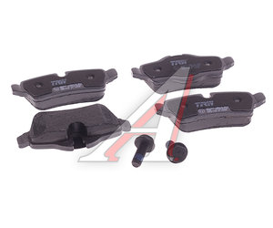 Изображение 2, GDB1766 Колодки тормозные MINI Cooper задние (4шт.) TRW