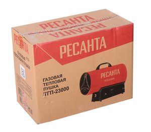 Изображение 7, ТГП-23000 Пушка тепловая 23кВт 400куб.м/ч газовая РЕСАНТА
