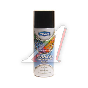 Изображение 1, VX-19005 Краска черная глянцевая аэрозоль 520мл VIXEN