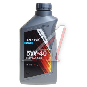 Изображение 3, 700121 Масло моторное PRO SN/CF 5W40 синт.1л TALER