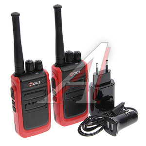 Изображение 1, C1х2 red Рация 2шт. СОЮЗ