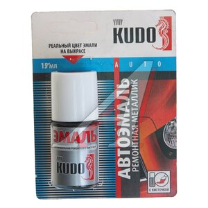 Изображение 3, KU-74210 Краска GEELY C14 BASALT ASH серая с кистью 15мл KUDO