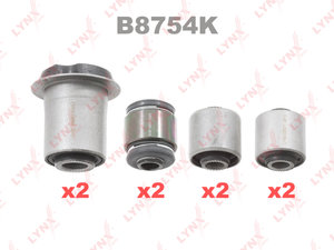 Изображение 1, B8754K Сайлентблок TOYOTA Mark (00-04) задней цапфы комплект (8шт.) LYNX