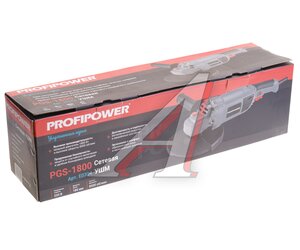 Изображение 3, PGC-1800 Машина углошлифовальная (БОЛГАРКА) 1800Вт 180мм 0-8500об/мин. PROFIPOWER