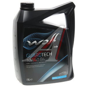 Изображение 2, 8304019 Масло моторное GUARDTECH B4 10W40 п/синт.5л WOLF