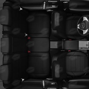 Изображение 8, HY15-1301-EC01 Авточехлы HYUNDAI Porter (6-12) экокожа черные (1вод. 2пассаж.) AVTOLIDER