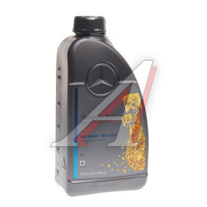Изображение 1, A000989790211BIFR Масло моторное MERCEDES 5W40 синт. MB 229.5 1л (ЗАМЕНА НА A000989210711FAER)