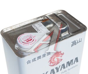 Изображение 4, 605587 Масло моторное Adaptec SN/CF 5W40 синт.4л (Уценка) TAKAYAMA