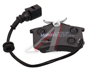 Изображение 5, MBF015810 Колодки тормозные VW Polo SEAT Ibiza задние (4шт.) MANDO
