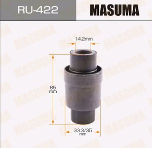 Изображение 2, RU-422 Сайлентблок NISSAN Elgrand (02-10) рычага заднего поперечного MASUMA