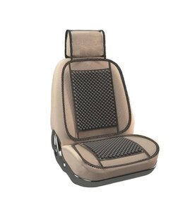 Накидка на сиденье массажная деревянная черная NOVA BRIGHT, ,
                                                          фото 1 Изображение 1, 48155 Накидка на сиденье массажная деревянная черная NOVA BRIGHT