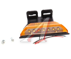 Изображение 2, 82.3731 Фонарь габаритный оранжевый 24V LED с подсветкой колеса АВТОСФЕРА
