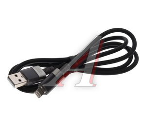 Изображение 1, NB282 Black Кабель iPhone (5-) 6A 1м черный XO
