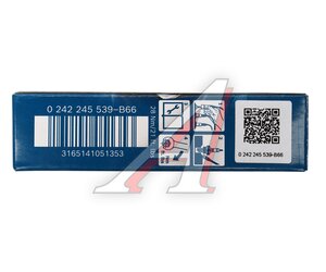 Изображение 5, 0242245539 Свеча зажигания PORSCHE 911 FR5DTC (0.8) BOSCH
