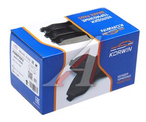 Изображение 4, KWBP0062 Колодки тормозные CHERY QQ6 (06-) передние (4шт.) KORWIN