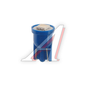 Изображение 2, 10411B Лампа светодиодная 12V W5W T10 W2.1x9.5d Blue MEGAPOWER