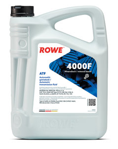 Изображение 1, 25021-0050-99 Масло трансмиссионное HIGHTEC ATF 4000F DEXRON IID мин.5л янтарное ROWE