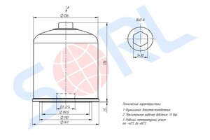 Изображение 6, 35130170070 Фильтр осушителя SCANIA 4 series с маслоотделителем SORL