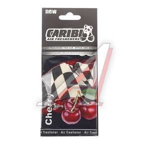 Изображение 1, 92012 Ароматизатор подвесной пластина (вишня) Formula-1 CARIBI