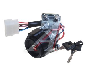 Изображение 1, 3302-3704010-70 Замок зажигания ГАЗ-3110, 3302, 2217 (5 контактов) НИКА