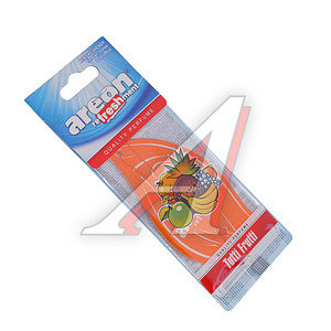 Изображение 1, AR13 Ароматизатор подвесной пластина (тутти-фрутти) Refreshment Airplane AREON