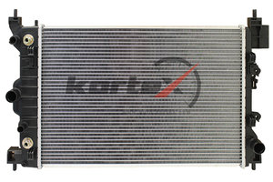 Изображение 1, KRD1007 Радиатор CHEVROLET Aveo (13-) KORTEX