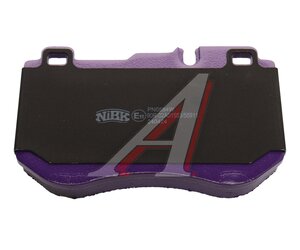 Изображение 4, PN0584W Колодки тормозные MERCEDES C (W205) передние (4шт.) NIBK