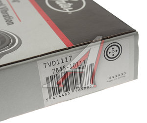 Изображение 6, TVD1117 Шкив PEUGEOT 207, 3008, 5008 CITROEN C3, C4, DS3 коленвала GATES