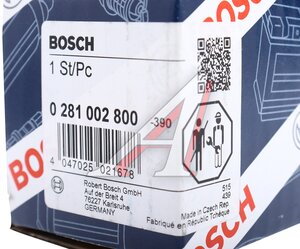 Изображение 5, 0281002800 Клапан RENAULT Koleos, Laguna редукционный BOSCH