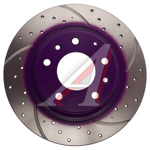 Изображение 4, RN1208DSET Диск тормозной MAZDA 6 (GG, GY) задний (1шт.) NIBK