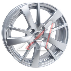 Изображение 1, K&K 4х100 ЕТ40 D-60,1 Диск колесный литой RENAULT Logan (14-), Sandero (14-) R15 КС-876