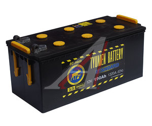 Изображение 1, 6СТ190(4) Аккумулятор TYUMEN BATTERY STANDART 190А/ч под болт