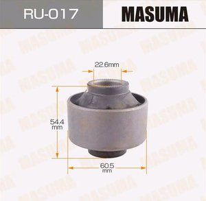 Изображение 3, RU-017 Сайлентблок TOYOTA Carina (-97) рычага переднего задний MASUMA