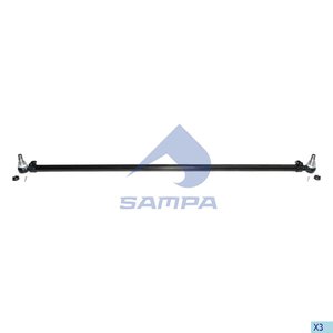 Изображение 1, 097.048-01 Тяга рулевая SCANIA 3, 4 series поперечная L=1736мм SAMPA