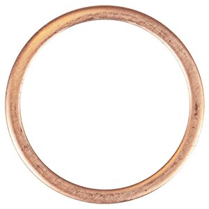 Изображение 1, ER-20024015 Шайба 20.0х24.0х1.5 медная (плоская) ЭВРИКА