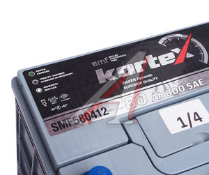 Изображение 3, 6СТ80(0) SMF580412 (D26) Аккумулятор KORTEX SILVER Dynamic ASIA 80А/ч обратная полярность