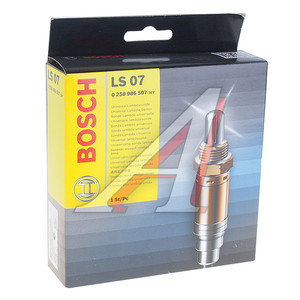 Изображение 4, 0258986507 Датчик кислорода универсальный 4 контакта BOSCH