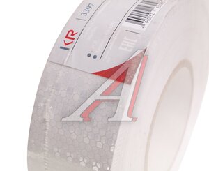 Изображение 2, KR-3397 Лента светоотражающая белая 50м/5см (призматическая) KRAL