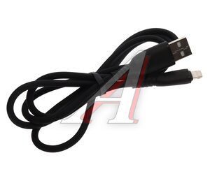Изображение 2, NB245 black Кабель iPhone (5-) 2.4A 1м черный XO