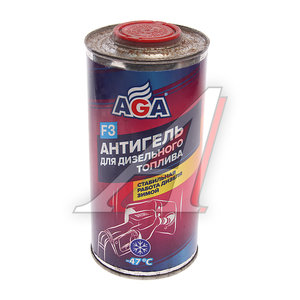 Изображение 1, AGA813F Антигель дизельного топлива F3 750мл концентрат 1:500 (Уценка) AGA