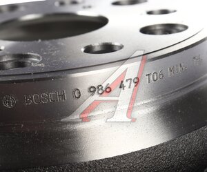 Изображение 5, 0986479T06 Диск тормозной LEXUS LS460 (06-08) задний (1шт.) BOSCH