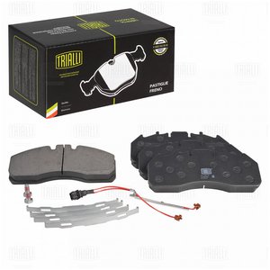 Изображение 1, PFT29174 Колодки тормозные VOLVO RENAULT дисковые (250х108х29мм) (4шт.) TRIALLI