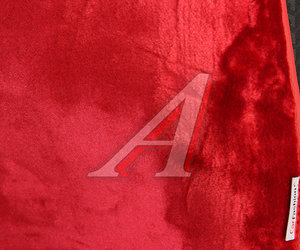 Изображение 2, 21213 Накидка на сиденье мех искусственный бордовая 2шт. Alpaca Front CARFASHION