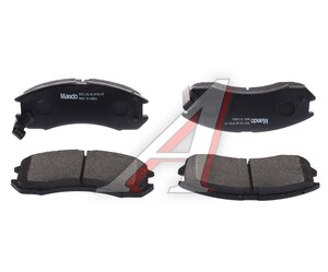 Изображение 1, MPA02 Колодки тормозные MAZDA 626 (87-90) дисковые передние (4шт.) MANDO